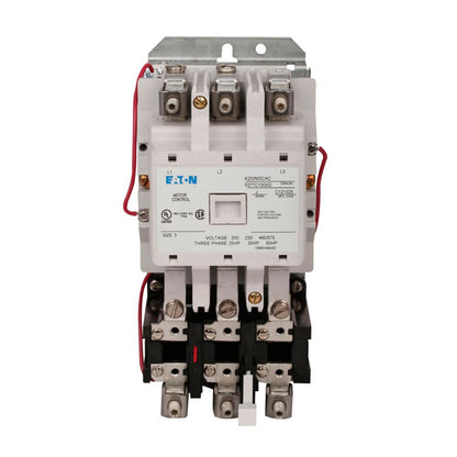 Cutler Hammer A200M3CW Motor Starter 3 pole 3 phase 600V 90A 240V coil A200 Series