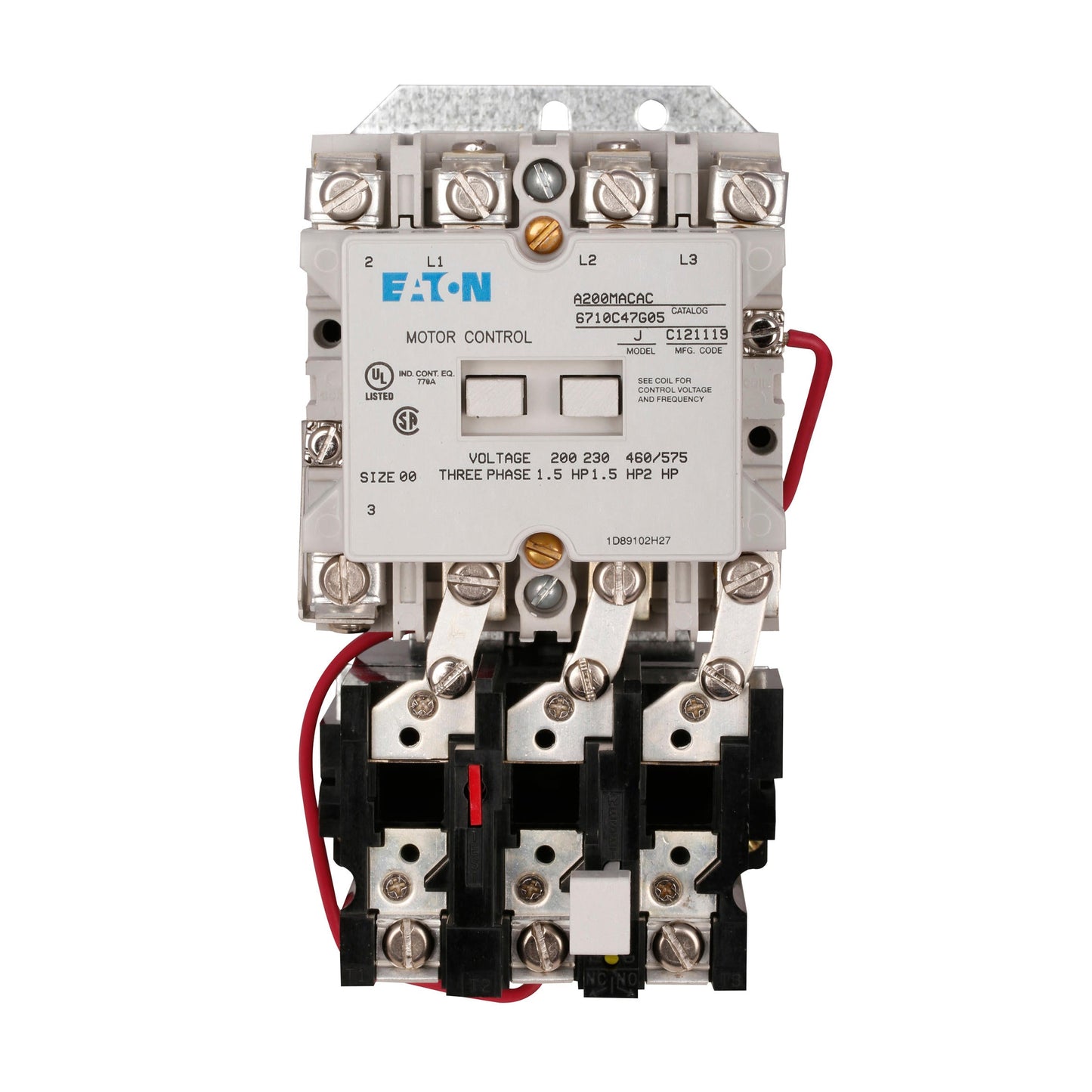 A200MACAC EATON A200 NEMA Motor Control - Essential Electric Supply