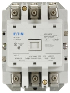 Cutler Hammer A201K3BA Contactor 2 pole 3 phase 600V 90A 110V coil