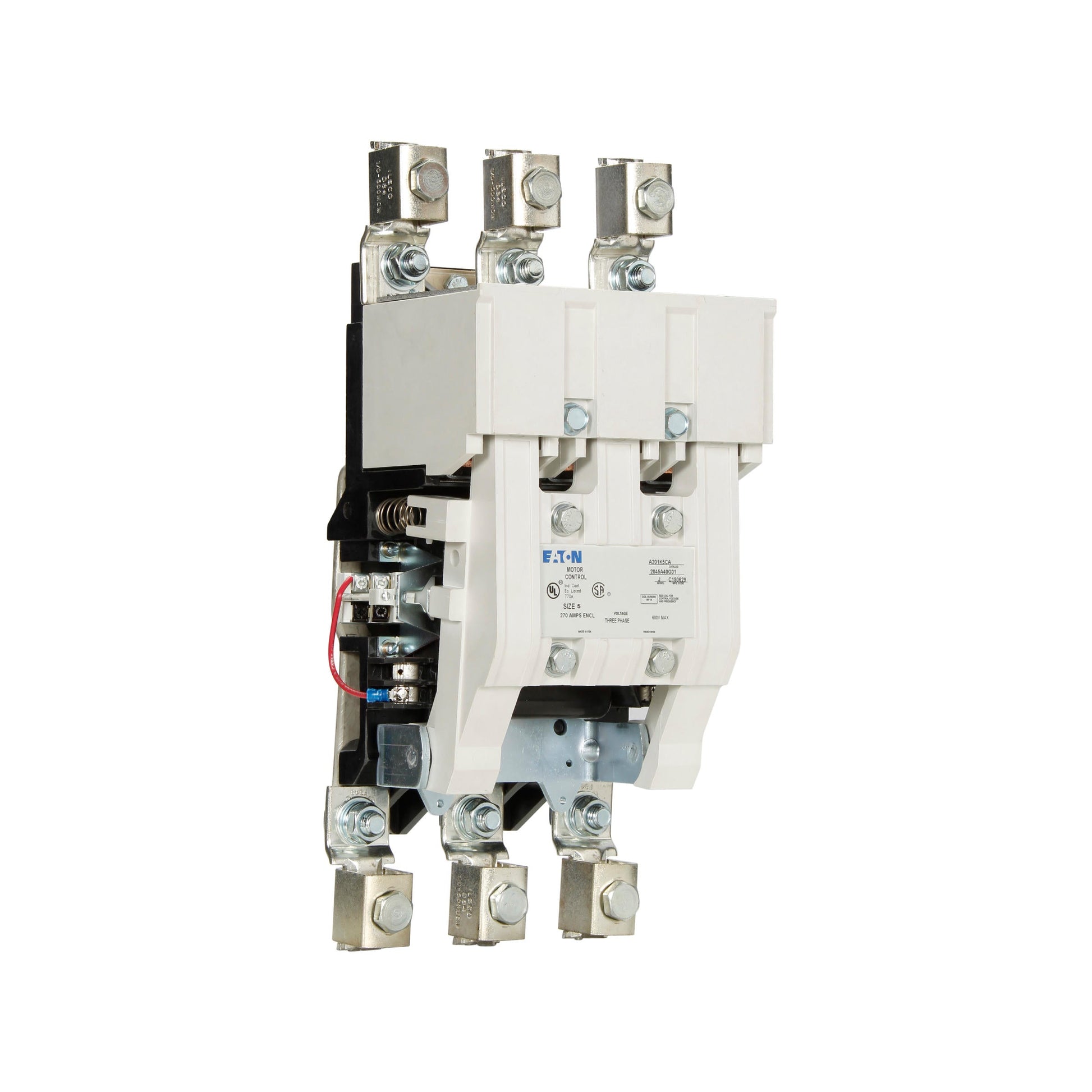 A201K5CA Cutler Hammer A200 Series Contactor 600V 270A 120V Coil - Essential Electric Supply