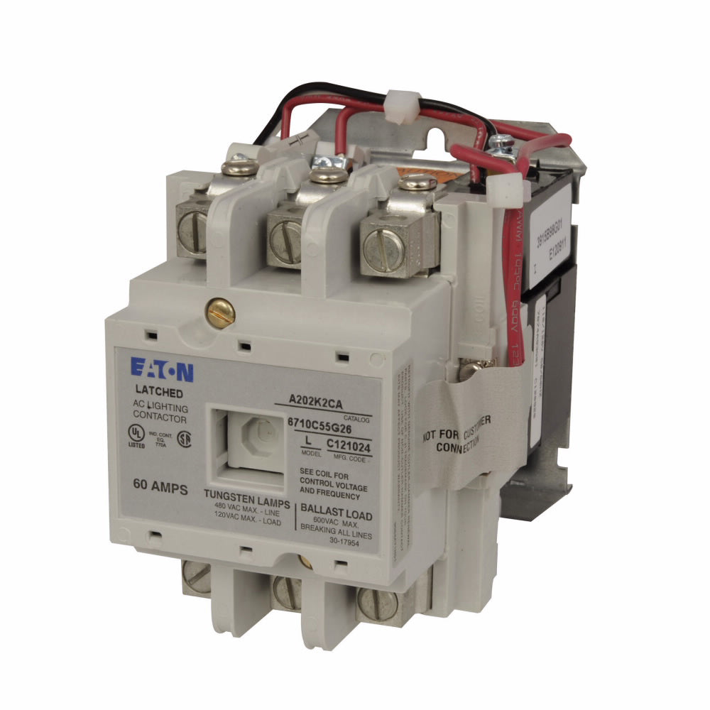 Cutler Hammer A202K2CA Contactor | 3P 3Ph 600V 60A 110V Coil A202