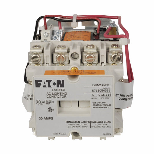 A202K2EAM Cutler Hammer A202 Contactor 600V 60A 120V Coil - Essential Electric Supply
