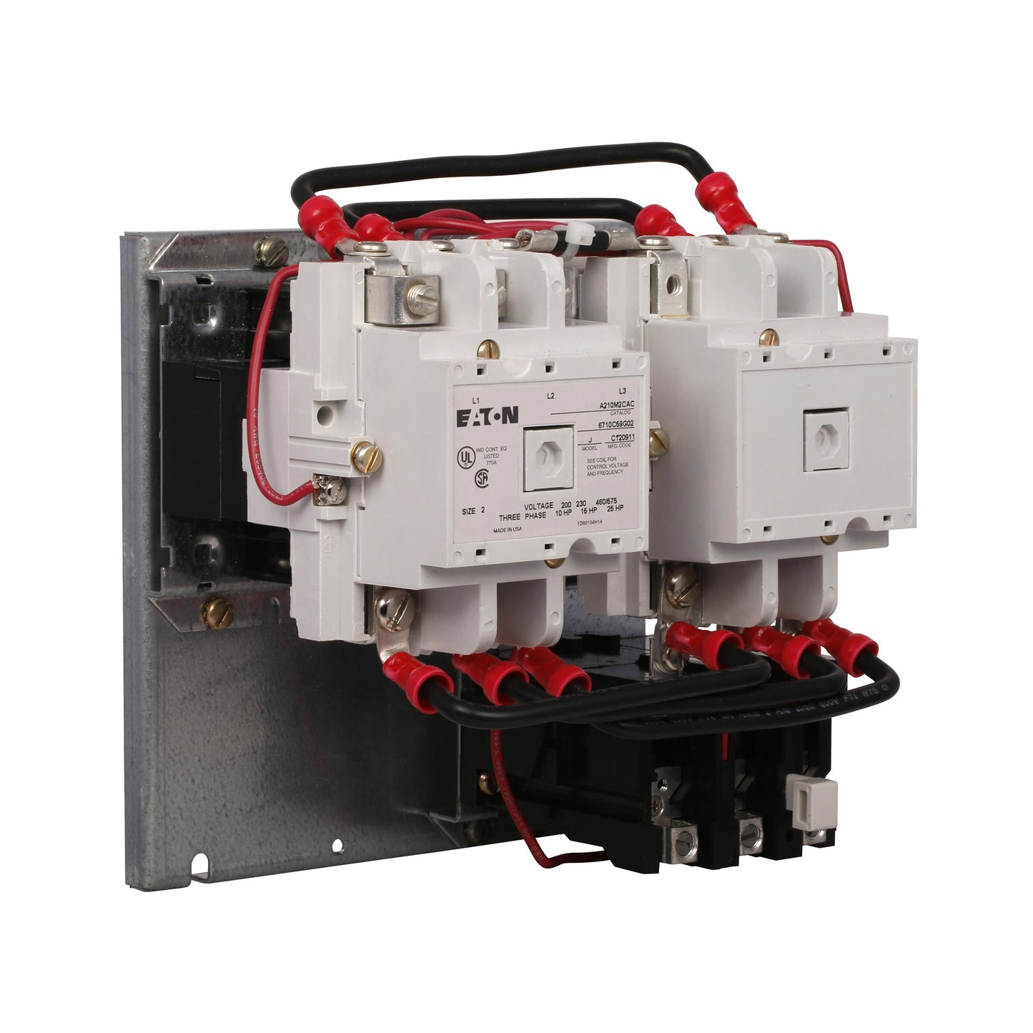 A210M3CAC Cutler Hammer A200 Series Motor Starter 600V 90A 3 Pole Nema 3 120V Cloil - Essential Electric Supply