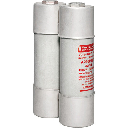 Mersen A240R24R Medium Voltage Fuse 2400V 450A 65kA@2.4kV Amp-Trap Series