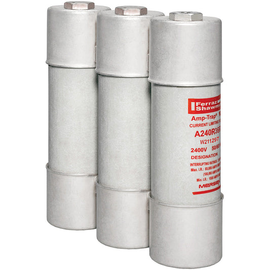 Mersen A240R36R Medium Voltage Fuse 2400V 650A 65kA@2.4kV Amp-Trap Series