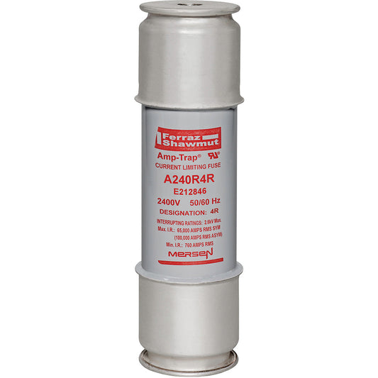 Mersen A240R4R Medium Voltage Fuse 2400V 130A 65kA@2.4kV Amp-Trap Series