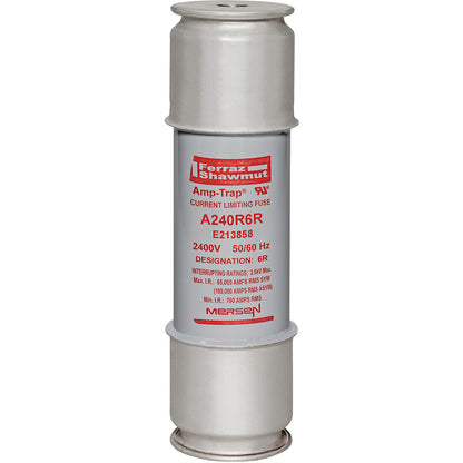 Mersen A240R6R Medium Voltage Fuse 2400V 170A 65kA@2.4kV Amp-Trap Series