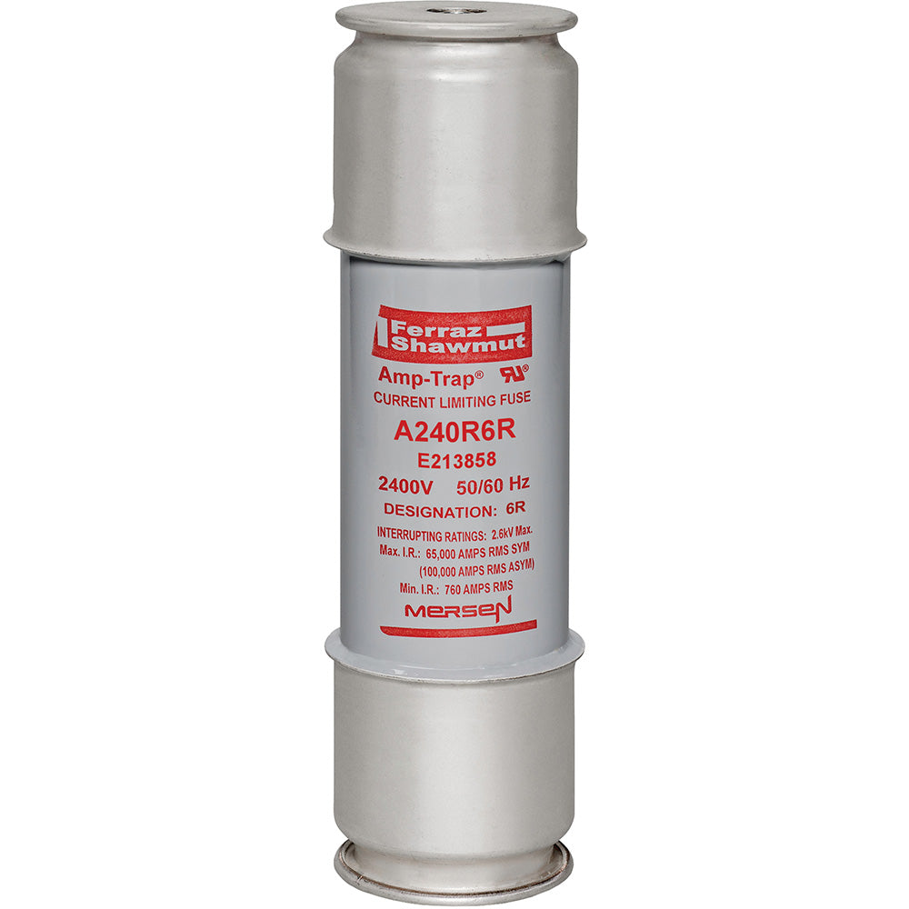 Mersen A240R6R Medium Voltage Fuse 2400V 170A 65kA@2.4kV Amp-Trap Series