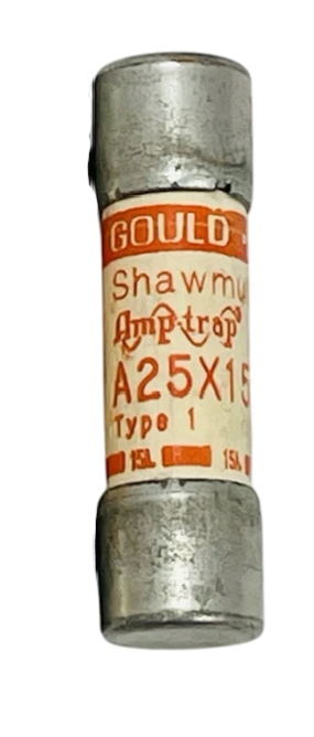 Mersen A25X15 Low Voltage Fuse 300V 15A Amp-Trap