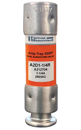 Ferraz Shawmut, Mersen A2D1-1/4R Fuse | Amp-Trap 2000 A2D-R 250V 1A