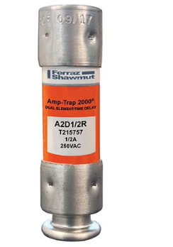 Ferraz Shawmut, Mersen A2D1/2R Fuse | Amp-Trap 2000 A2D-R 250V 1A