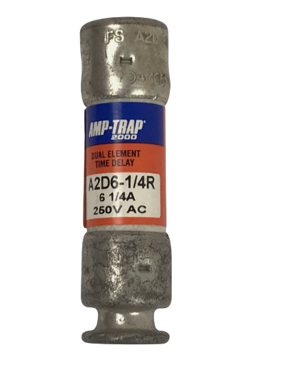 Ferraz Shawmut, Mersen A2D6-1/4R Fuse | Amp-Trap 2000 A2D-R 250V 6A