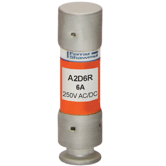 Mersen, Ferraz Shawmut A2D6R Fuse | Amp-Trap 2000 A2D-R 250V 6A