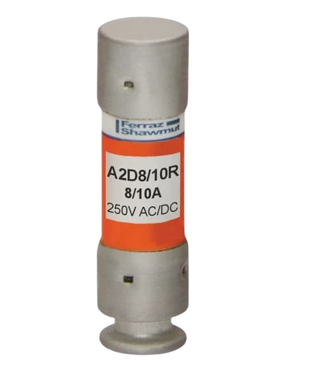 Mersen, Ferraz Shawmut A2D8/10R Fuse | 250V 8A