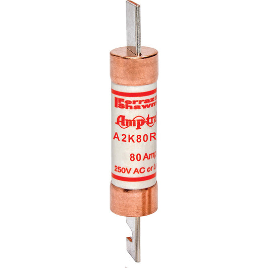 Ferraz Shawmut, Mersen A2K80R Fuse | A2K-R Series A2K-R 250V 80A