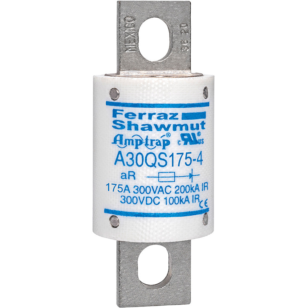 Mersen A30QS175-4 Low Voltage Fuse | 300V 175A 200kA@300V Bolt-In
