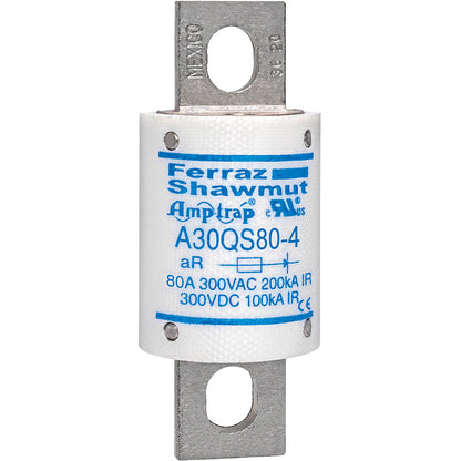 Mersen A30QS80-4 Low Voltage Fuse 300V 80A 200kA@300V Amp-Trap