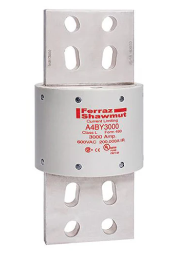 Mersen A4BY3000-55BA Fuse | 600V 3000A Amp-Trap A4BY