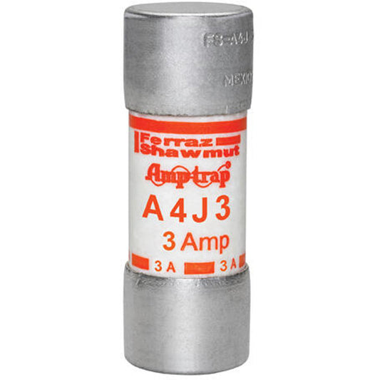 Mersen, Ferraz Shawmut A4J3 Fuse | Amp-Trap A4J 600V 3A