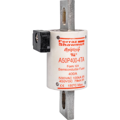 Mersen A50P400-4TA Fuse | 500V 400A Low Voltage Amp-Trap