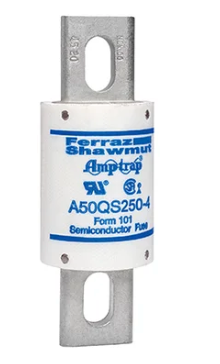 Ferraz Shawmut A50QS250-4R Fuse | 500V 250A 200kA@500V Amp-Trap