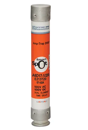 Ferraz Shawmut, Mersen A6D17-1/2R Fuse | Amp-Trap 2000 A6D-R 600V 17A