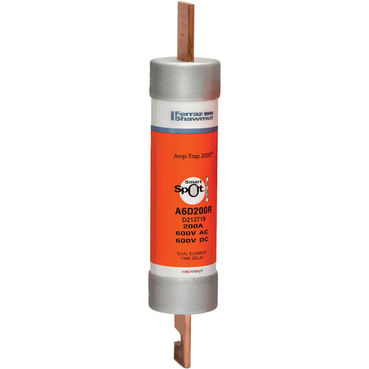 Mersen A6D200R Fuse | 600V 200A 200kA@600V RK1 Amp-Trap 2000