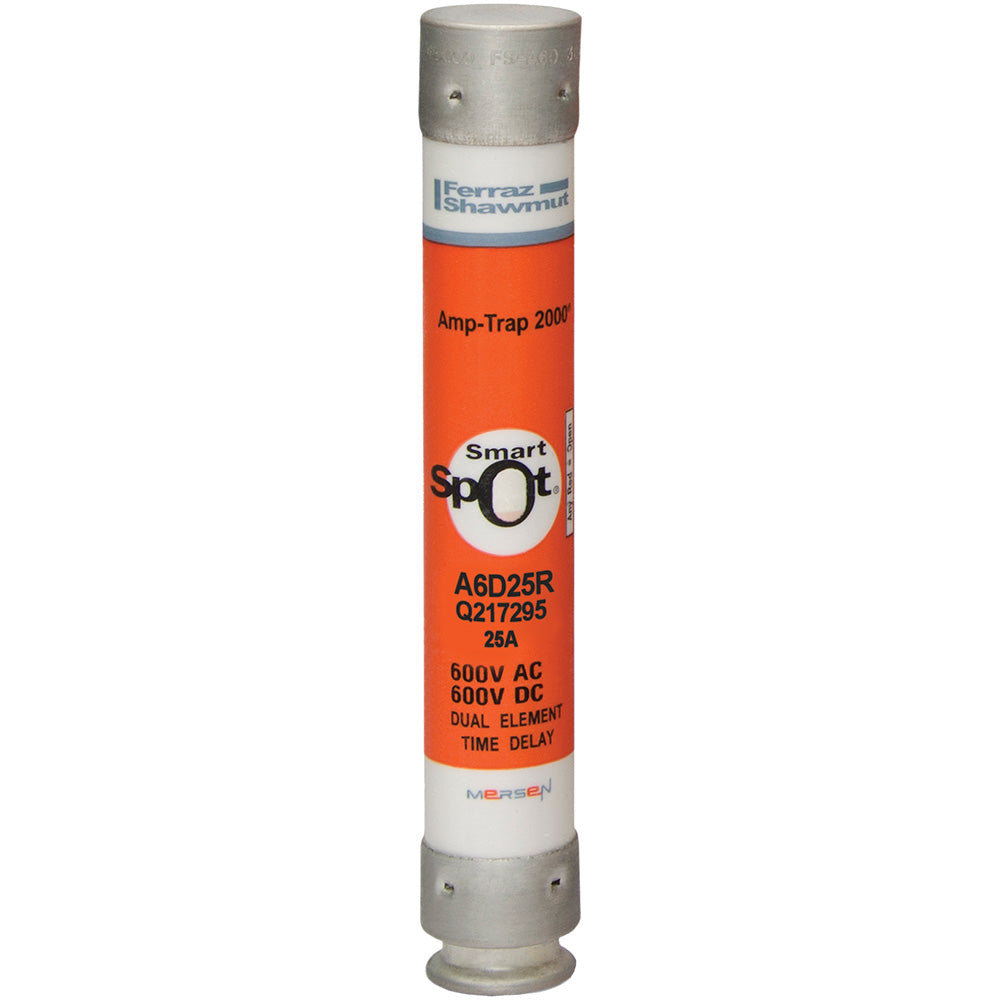 Mersen A6D25R Fuse | Amp-Trap 2000 A6D-R 600V 25A