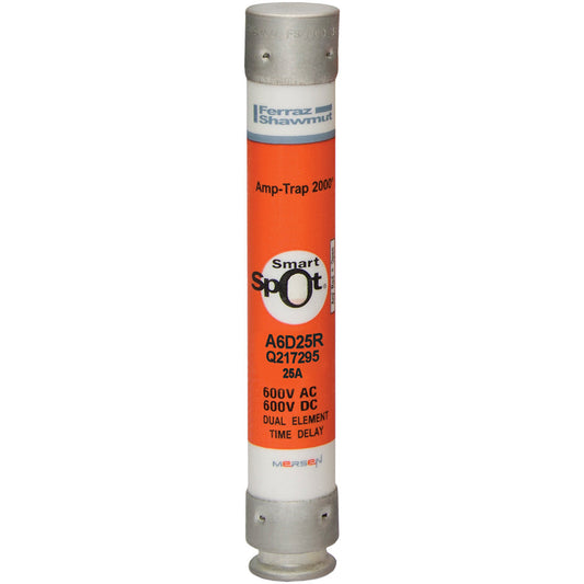 Mersen A6D25R Fuse | Amp-Trap 2000 A6D-R 600V 25A