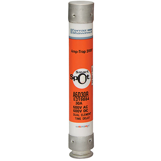 Mersen A6D30R Fuse | Amp-Trap 2000 A6D-R 600V 30A