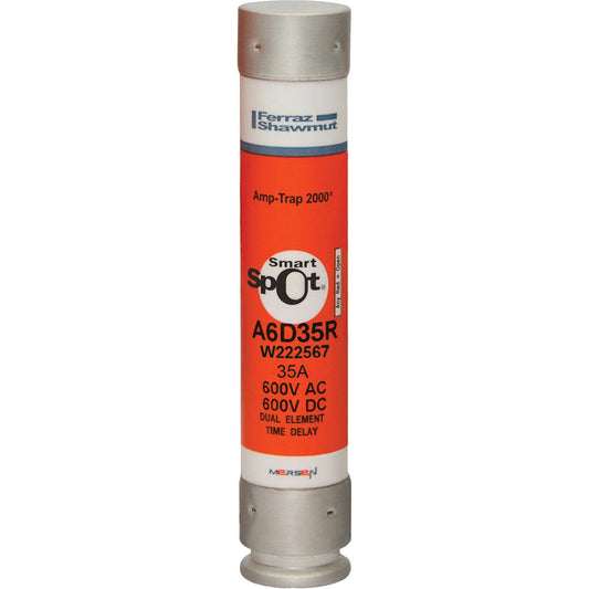 Ferraz Shawmut, Mersen A6D35R Fuse | Amp-Trap 2000 A6D-R 600V 35A