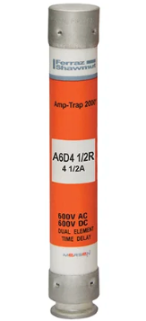 Ferraz Shawmut, Mersen A6D4-1/2R Fuse | Amp-Trap 2000 A6D-R 600V 4A