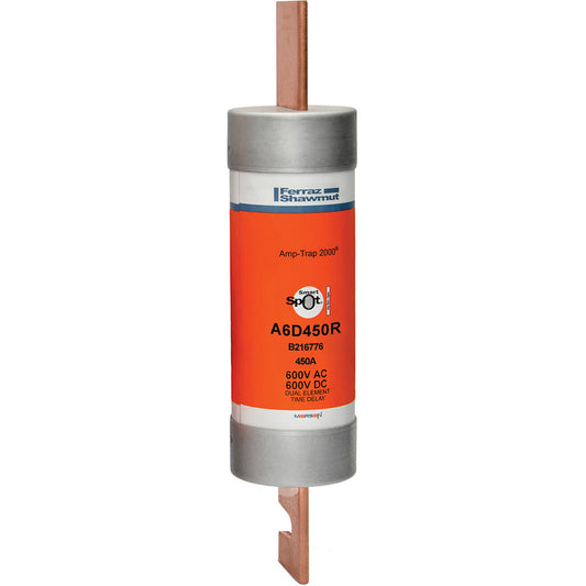 Mersen A6D450R Fuse | 600V 450A 200kA@600V RK1 Amp-Trap 2000