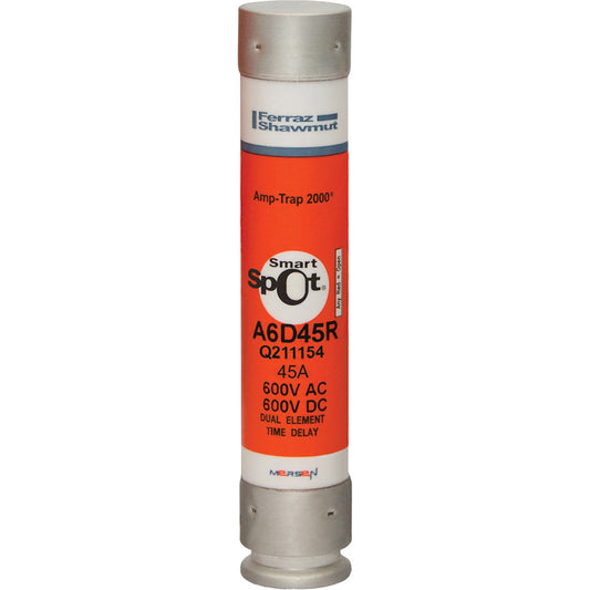 Mersen A6D45R Fuse | Amp-Trap 2000 A6D-R 600V 45A