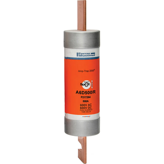 Mersen A6D500R Fuse | 600V 500A 200kA@600V RK1 Amp-Trap 2000