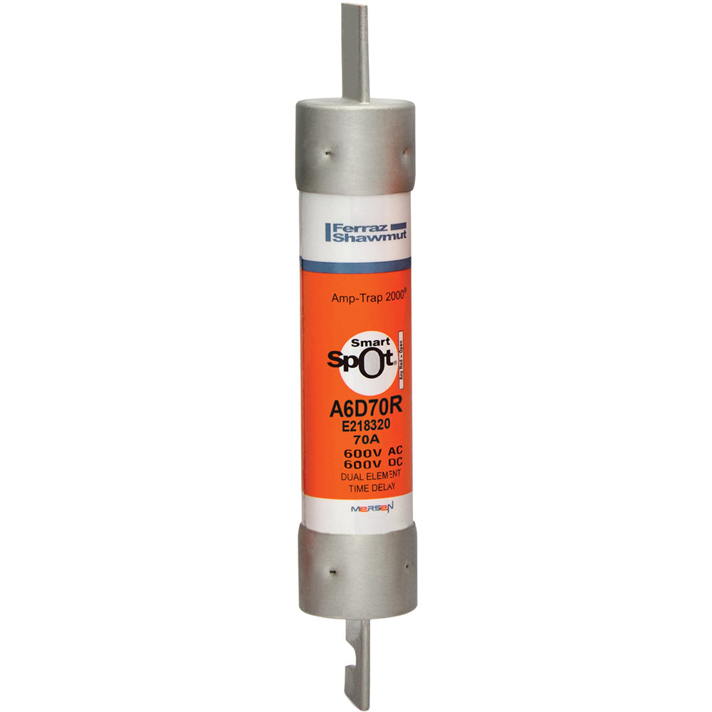 Ferraz Shawmut, Mersen A6D70R Fuse | Amp-Trap 2000 A6D-R 600V 70A