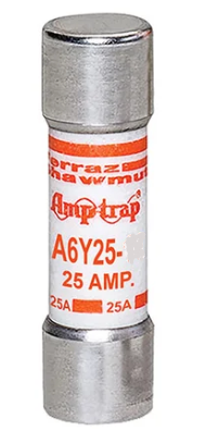 Ferraz Shawmut A6Y25-2 Fuse | 600V 25A 200kA@600V Amp-Trap
