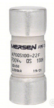 Mersen A70QS10-22F Low Voltage Fuse | 690V 10A 200kA Amp-Trap