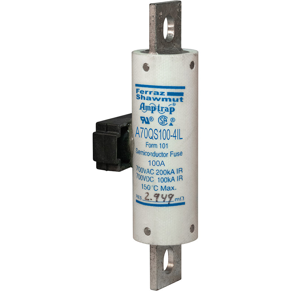 Mersen A70QS100-4IL Low Voltage Fuse 700V 100A 200kA@700V Amp-Trap