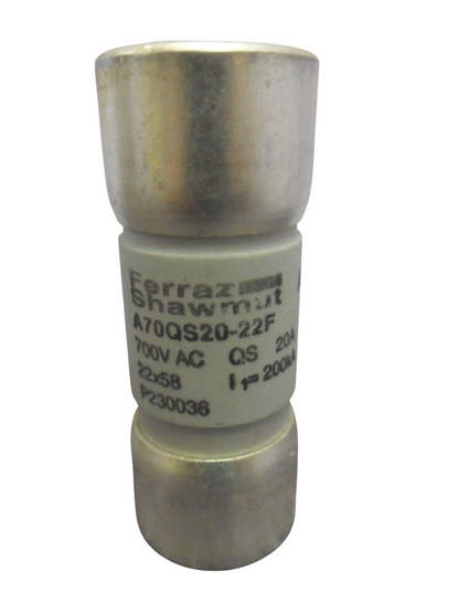 Mersen A70QS20-22F Low Voltage Fuse 690V 20A 200kA@690V Amp-Trap