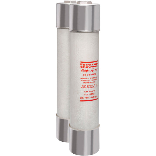 Mersen A825X125E-1 Medium Voltage Fuse 8250V 125A 50kA@8.25kV CS-3 Series