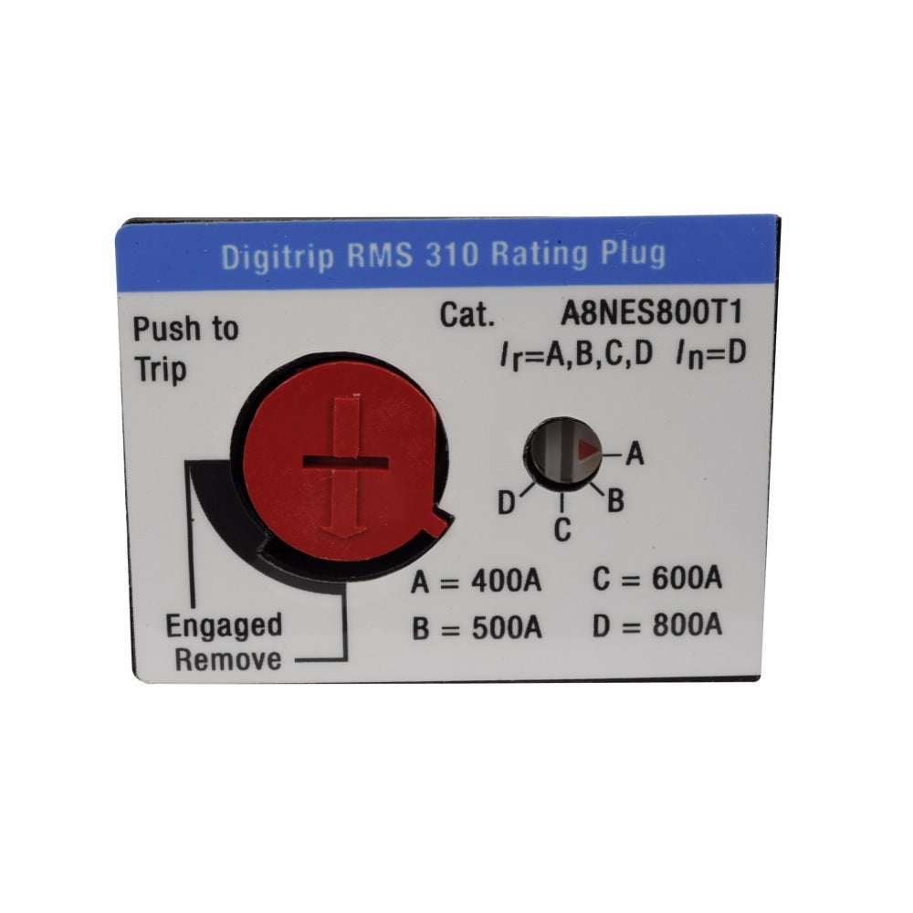 A8NES800T1  Cutler Hammer  Circuit Breaker Rating Plugs rated for 400-800A - Essential Electric Supply