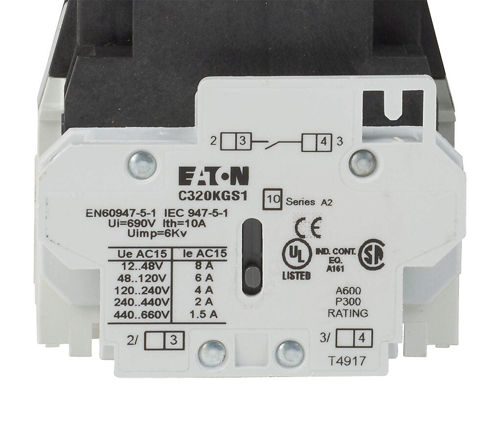Eaton AE16DNS0AC Motor Starter 3 pole 3 phase 600V 18A 110V coil Freedom Series
