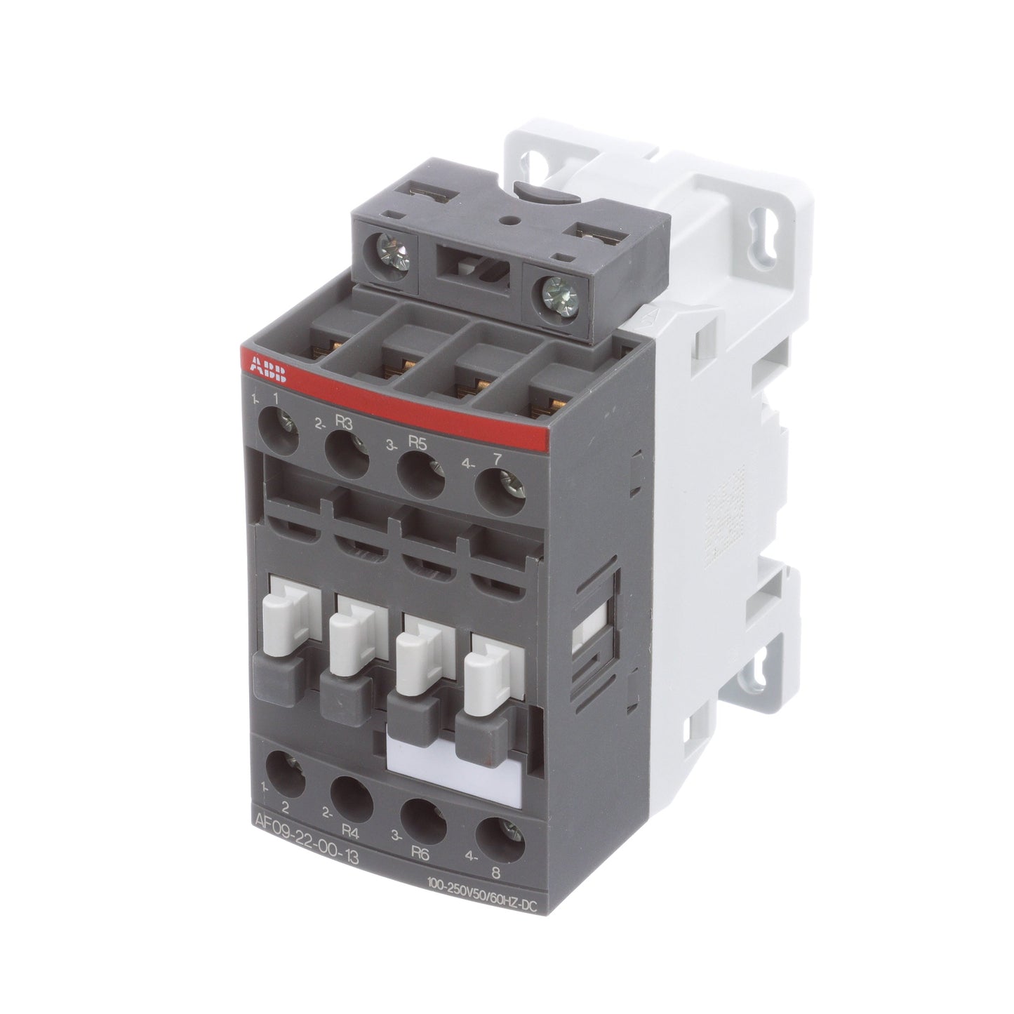 ABB AF09-22-00-13 Contactor | 4P 3P 600V 25A 100V/250V A-Line