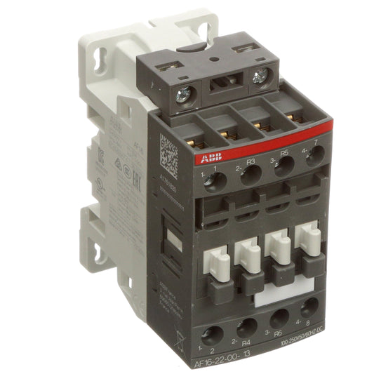 ABB AF16-22-00-13 Contactor | 600V 3P 30A 4P 100V-250V Coil A-Line