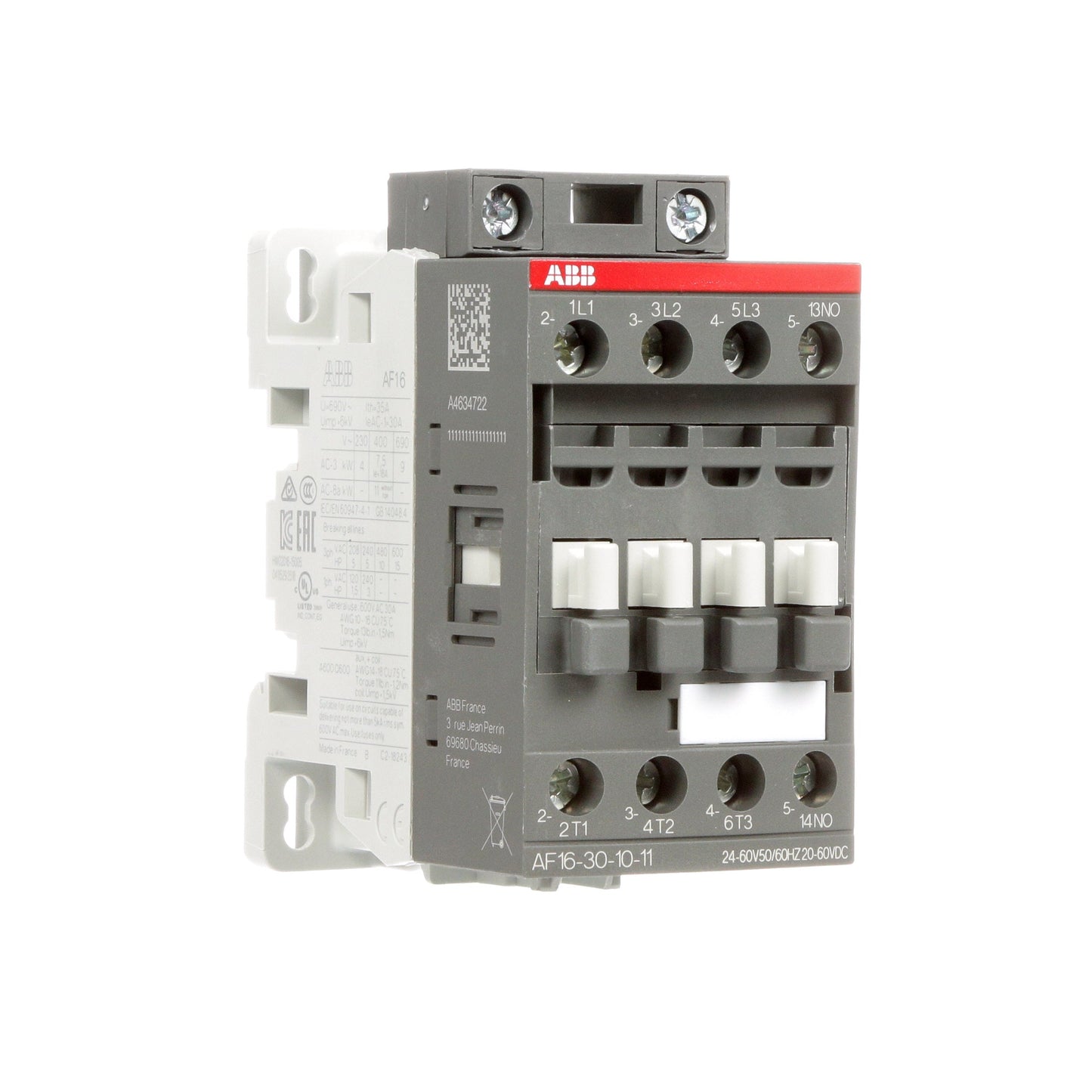 ABB AF16-30-10-11 Motor Control | A-Line AF16 600V 30A