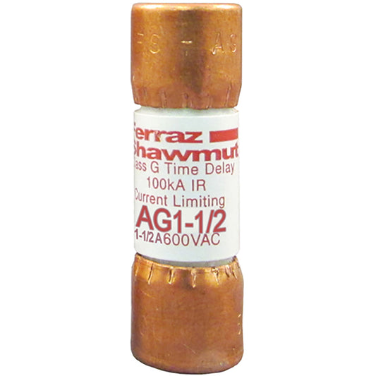 Mersen, Ferraz Shawmut AG1-1/2 Fuse | Amp-Trap AG 600V 1A