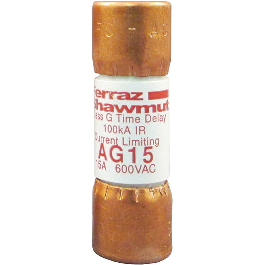 Ferraz Shawmut, Mersen AG15 Fuse | Amp-Trap AG 600V 15A