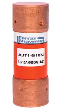 Mersen, Ferraz Shawmut AJT1-6/10 Fuse | Amp-Trap 2000 AJT 600V 1A