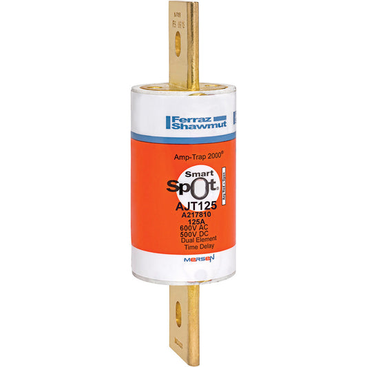 Ferraz Shawmut AJT125 Low Voltage Fuse | 600V 125A 200kA@600V Amp-Trap 2000